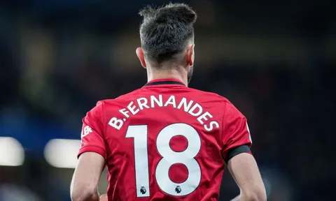 Bruno Fernandes có thể được M.U trao số áo “mơ ước” vào mùa tới?