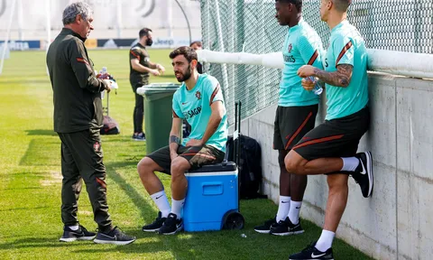 Bruno Fernandes được dặn dò trước trận quan trọng của Bồ Đào Nha