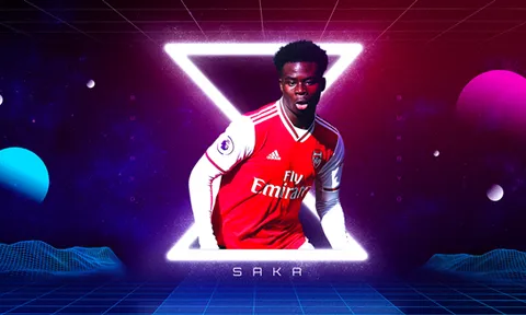 Bukayo Saka và quá trình thăng tiến chóng mặt lên đội 1 Arsenal