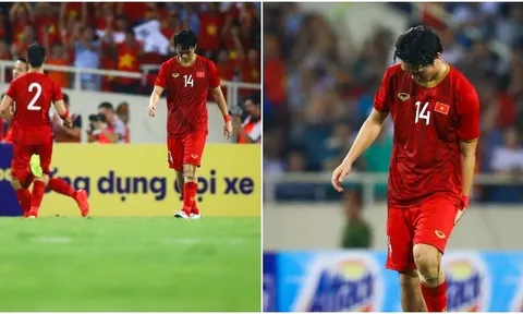 Cả đội ăn mừng Quang Hải ghi bàn, Tuấn Anh đau đớn lủi thủi 1 mình