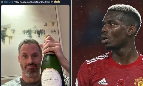“Cà khịa” Gary Neville, huyền thoại Liverpool chế nhạo cách M.U sử dụng Pogba