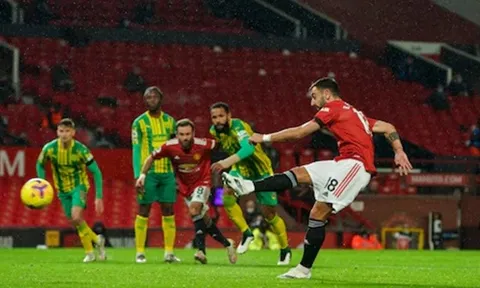 Cách đá penalty của Bruno Fernandes đã bị bắt bài?