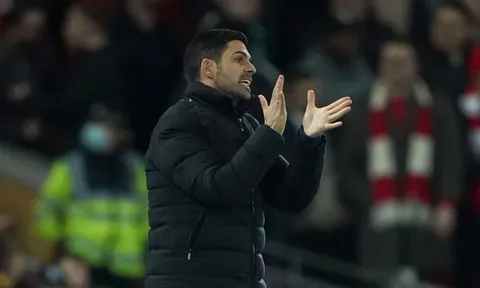 Cầm hòa Liverpool với 10 người, Arteta tiết lộ nguồn năng lượng