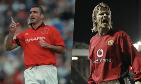 Cantona 'ném đá' Beckham