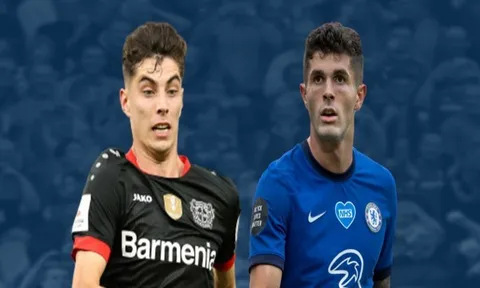 Cập bến Chelsea, Havertz sắp sửa "gây hấn" với Pulisic?