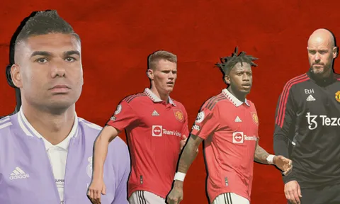 Casemiro mang đến bất ngờ cho Ten Hag