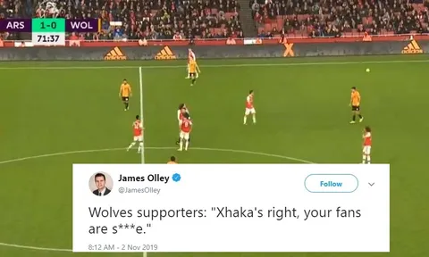 CĐV Wolves: "Xhaka đã đúng, fan Arsenal như ***"