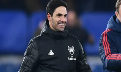 Mikel Arteta: "Thật không ngờ, cậu ấy có một màn trình diễn đáng kinh ngạc"