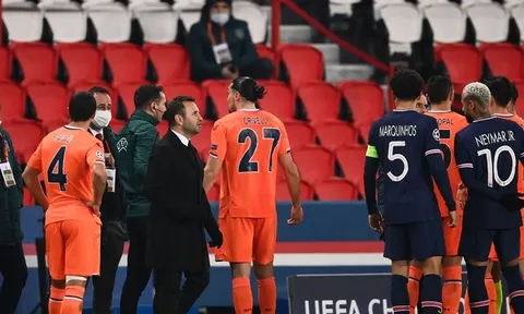 Trận PSG - Istanbul tạm hoãn vì lý do cực sốc
