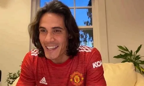 Cavani: “Thật vui khi được đồng hành cùng cậu ấy ở Man Utd”