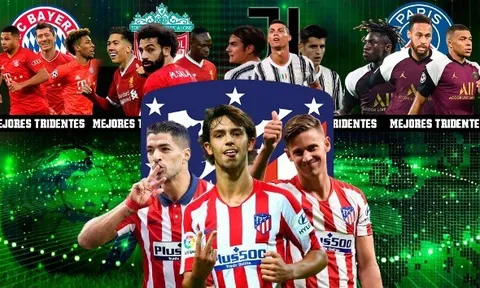 'Cây đinh ba' của Atletico Madrid đáng sợ thế nào so với phần còn lại?