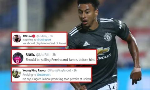 CĐV Man Utd: "Bán Pereira và James trước rồi hãy nghĩ đến cậu ta"