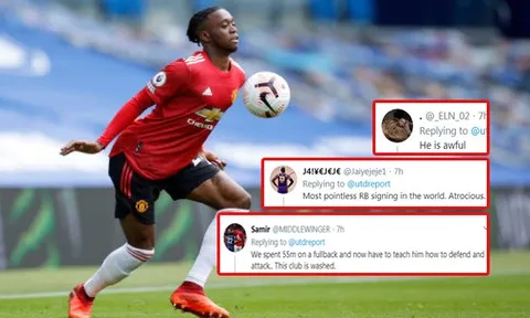 CĐV Man Utd: "Bỏ ra 55 triệu euro và giờ phải dạy cậu ta phòng ngự à?"