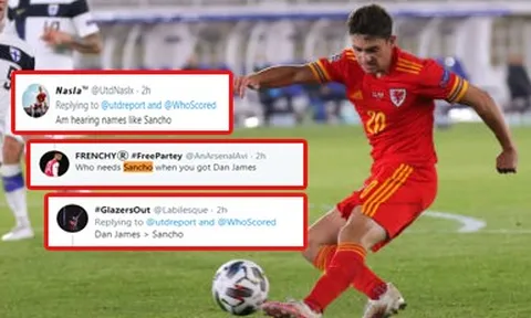 CĐV Man Utd: "Cậu ấy đã trở lại, chúng ta chẳng cần Sancho nữa"
