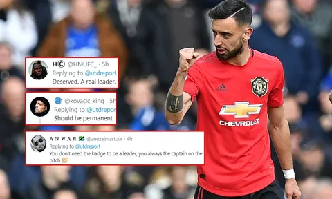 CĐV Man Utd: "Không cần băng đội trưởng, cậu ấy đã là Quỷ đầu đàn từ lâu"