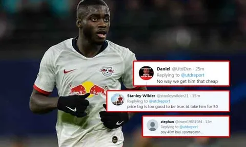 CĐV Man Utd: "Làm sao chúng ta mua Upamecano với cái giá rẻ mạt đó"