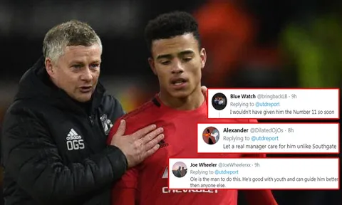 CĐV Man Utd: "Đừng như Southgate, Solskjaer nên làm như thế với Greenwood"