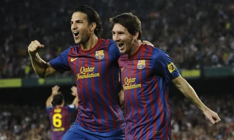 Fabregas: 'Messi chưa chắc vô địch được Ligue 1'