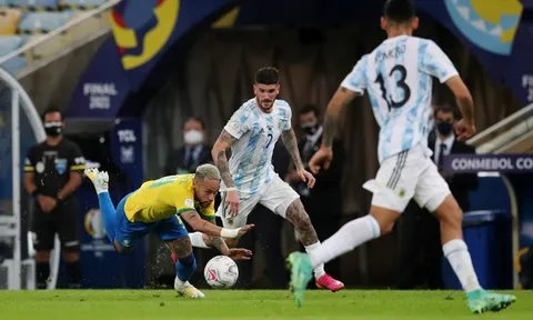 Chấm điểm Argentina trận thắng Brazil: Messi mỏi mệt, 2 điểm 8.5