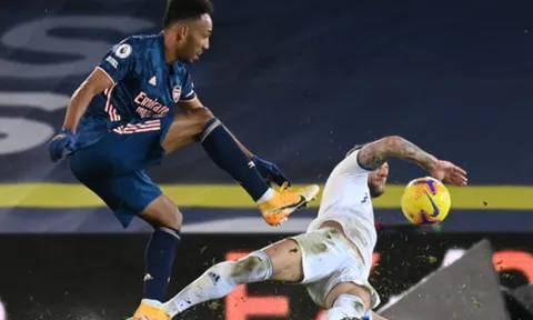 Chấm điểm Arsenal trận Leeds: Thất vọng với Aubameyang!