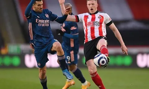 Chấm điểm Arsenal trận Sheffield: Số 9 quá hay, xuất hiện số 10 lạ