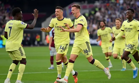 Chấm điểm Arsenal trận West Ham: Điểm 9 xứng đáng