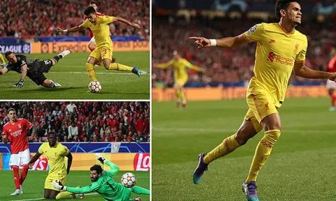 Chấm điểm Liverpool trận Benfica: Điểm 9 duy nhất, thất vọng Salah