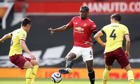 Chấm điểm Man United trận Burnley: Fernandes mất tích, hàng công chói sáng