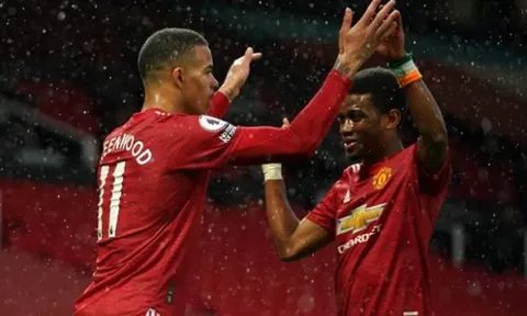 Chấm điểm Man Utd trận Leicester: Ngày buồn của Van de Beek; "Song sát" mới thiết lập