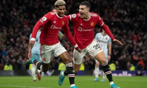Chấm điểm Man Utd: Cơn lốc cánh phải tạo ấn tượng