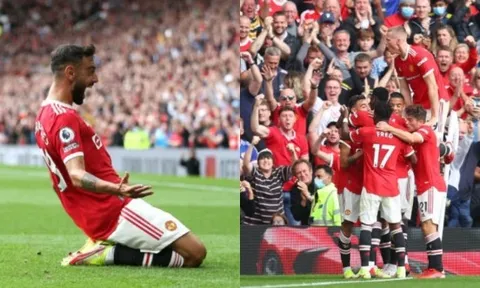 Chấm điểm Man Utd: Greenwood bằng Pogba, Bruno dẫn đầu
