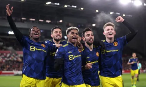 Chấm điểm Man Utd trận Brentford: Ba điểm 8 xuất hiện