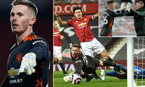 Chấm điểm Man United trận Brighton: Henderson chói sáng, thất vọng số 9!