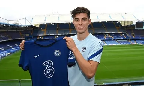Chelsea để lại hình ảnh đầy xấu hổ khi công bố HĐ Kai Havertz