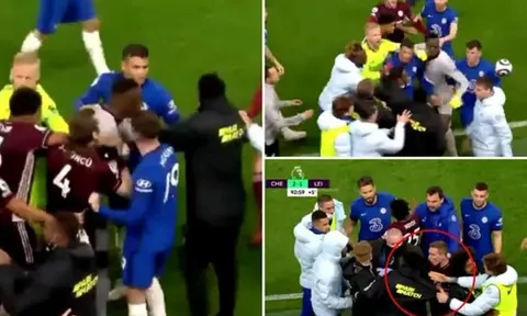 SỐC! 'Kẻ làm nhục' Chelsea bị Thiago Silva và Azpilicueta 'xử đẹp'