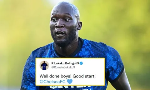Chelsea thắng đậm, Lukaku gửi thông điệp vỏn vẹn 5 từ