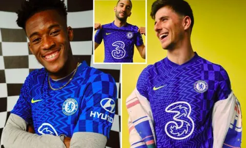 Chelsea tung áo đấu mới với họa tiết đầy biến ảo