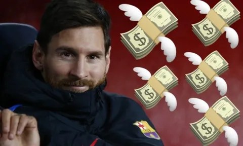 Chia tay Barca, Lionel Messi vẫn nhận về 60 triệu bảng
