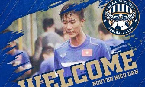 Chia tay CLB Long An, cựu sao U19 Việt Nam đến đầu quân cho Vũng Tàu