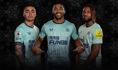 Chiếc áo đấu "đặc biệt" của Newcastle United ở EPL tuần này