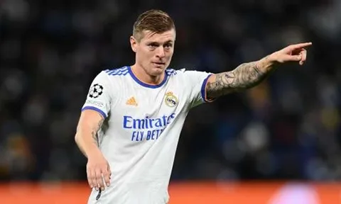 Chiếc công tắc Toni Kroos của Real Madrid