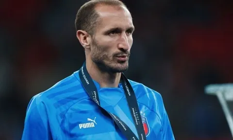 Chiellini và lời giã biệt buồn của tượng đài bóng đá Italy