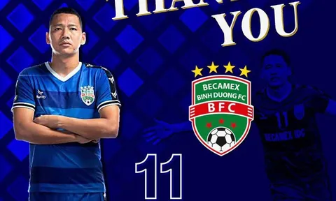 CHÍNH THỨC: Anh Đức chia tay B.Bình Dương, bỏ ngỏ khả năng giã từ sự nghiệp