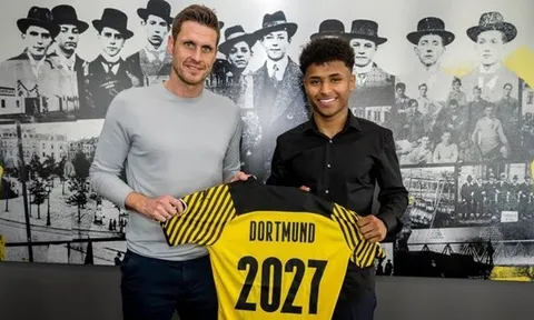 CHÍNH THỨC: Dortmund công bố tân binh thay Haaland
