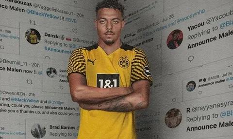 CHÍNH THỨC! Dortmund công bố tân binh, tiền về túi Arsenal