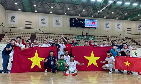 CHÍNH THỨC: ĐT Futsal Việt Nam đoạt vé dự World Cup 2021