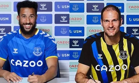 CHÍNH THỨC: Everton cùng lúc mang về 2 tân binh