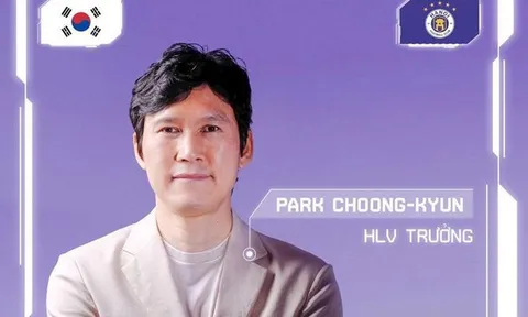 CHÍNH THỨC: HLV Park Choong Kyun ngồi vào ghế nóng CLB Hà Nội