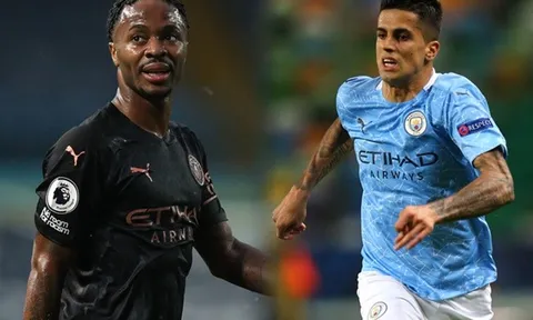 Cancelo lấy số áo của Sterling