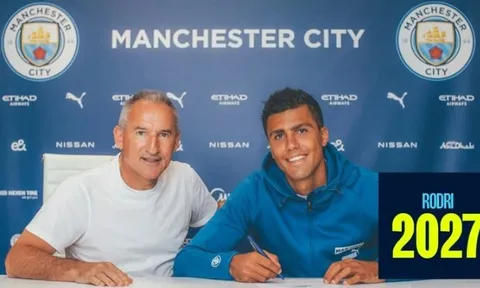 CHÍNH THỨC: Man City công bố chữ ký mới